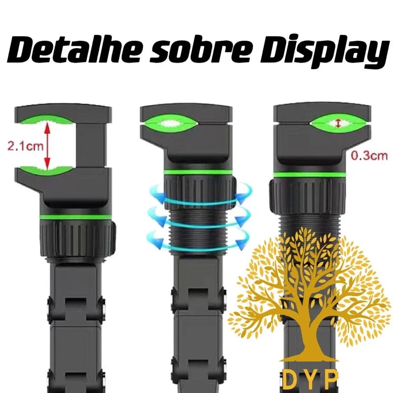 Nova Multifuncional 360 Graus Rotatable Auto Espelho Retrovisor Assento Pendurado Clipe Suporte Do Telefone Celular Para O Carro PRONTA ENTREGA