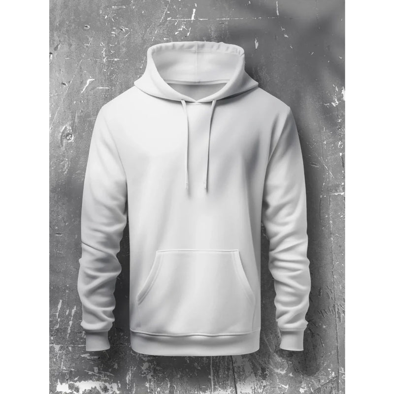 Moletom Canguru Com Capuz Algodão Liso Unissex  Adulto Infantil Sem Estampa Masculino Feminino Diversas Cores