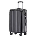 Mala de Bordo Premium 10KG com Rodinhas 360°, Cadeado e Zíper Duplo