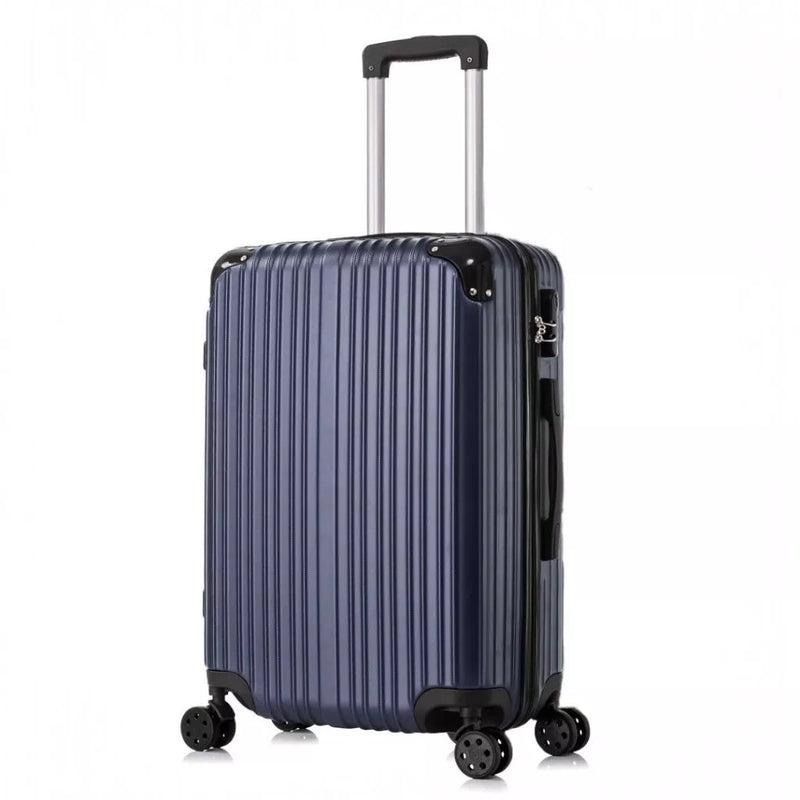Mala de Bordo Premium 10KG com Rodinhas 360°, Cadeado e Zíper Duplo