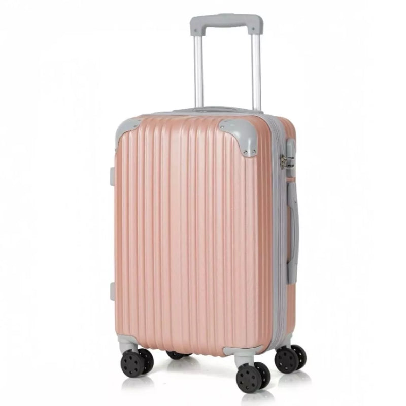 Mala de Bordo Premium 10KG com Rodinhas 360°, Cadeado e Zíper Duplo