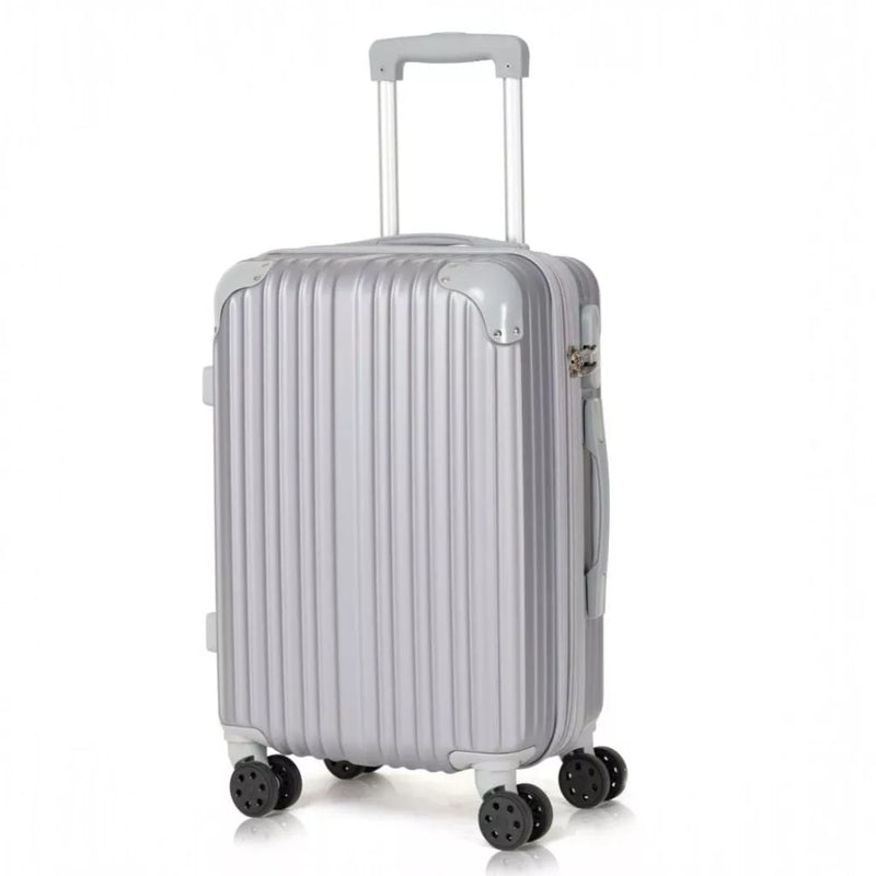 Mala de Bordo Premium 10KG com Rodinhas 360°, Cadeado e Zíper Duplo
