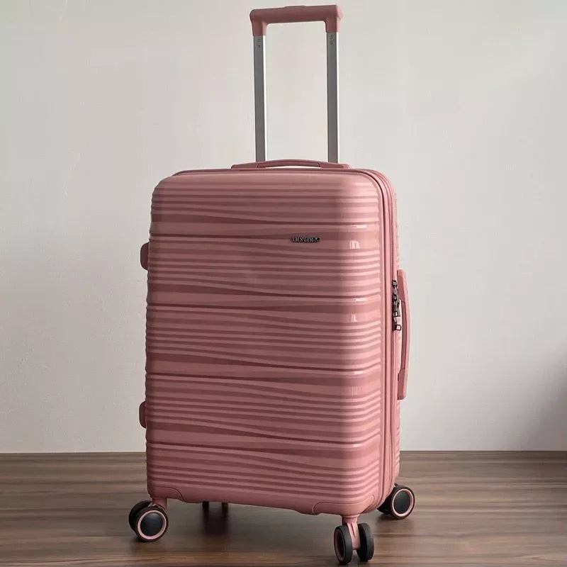 Mala de Bordo Premium 10KG com Rodinhas 360°, Cadeado e Zíper Duplo