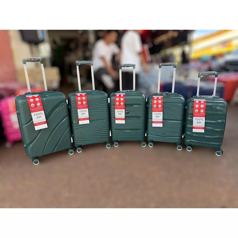 Mala de Bordo Premium 10KG com Rodinhas 360°, Cadeado e Zíper Duplo