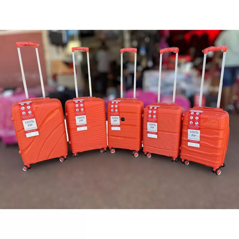 Mala de Bordo Premium 10KG com Rodinhas 360°, Cadeado e Zíper Duplo
