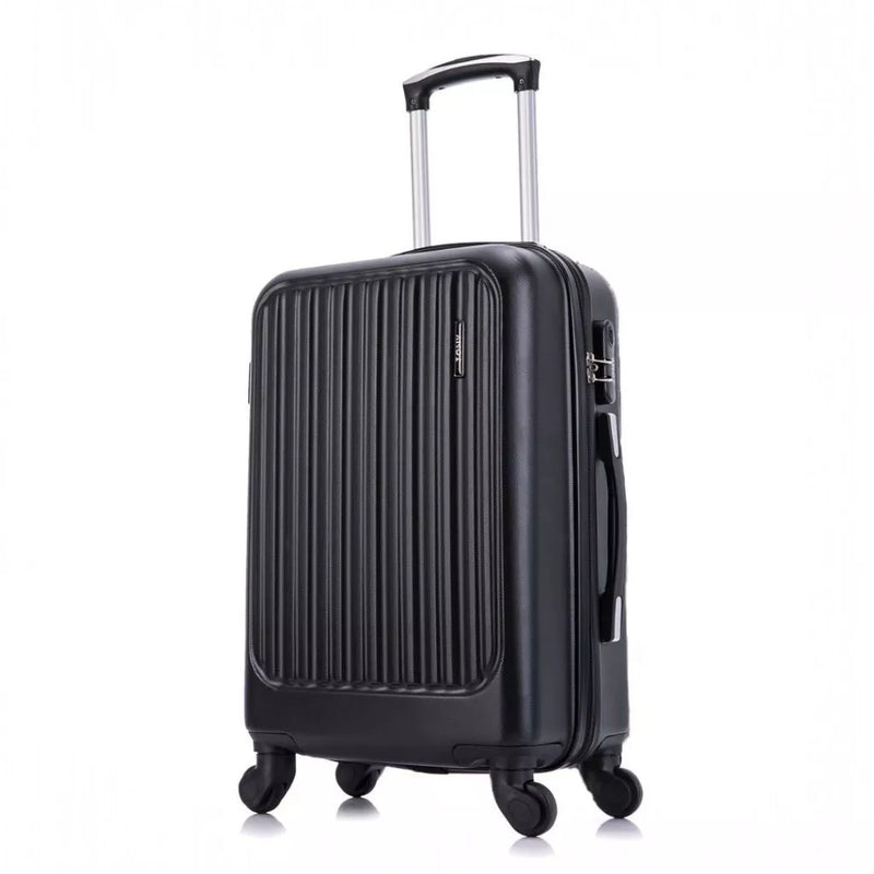 Mala de Bordo Premium 10KG com Rodinhas 360°, Cadeado e Zíper Duplo