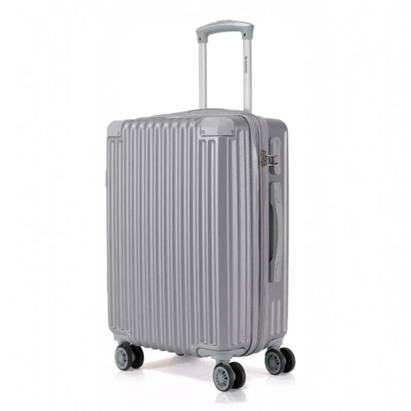 Mala de Bordo Premium 10KG com Rodinhas 360°, Cadeado e Zíper Duplo