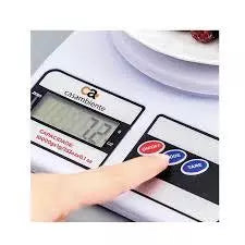 Balança Digital de até 10 Kg Portátil Branca