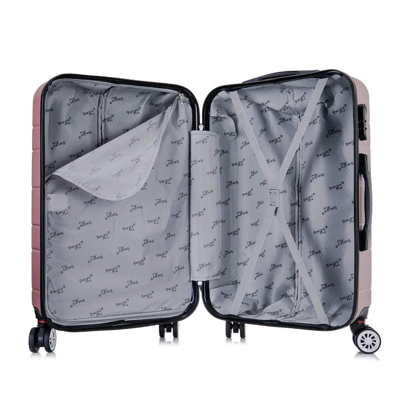 Conjunto de malas de viagem PMG Tóquio Swiss Move Rose