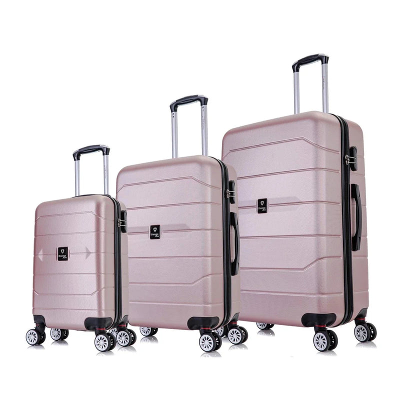 Conjunto de malas de viagem PMG Tóquio Swiss Move Rose
